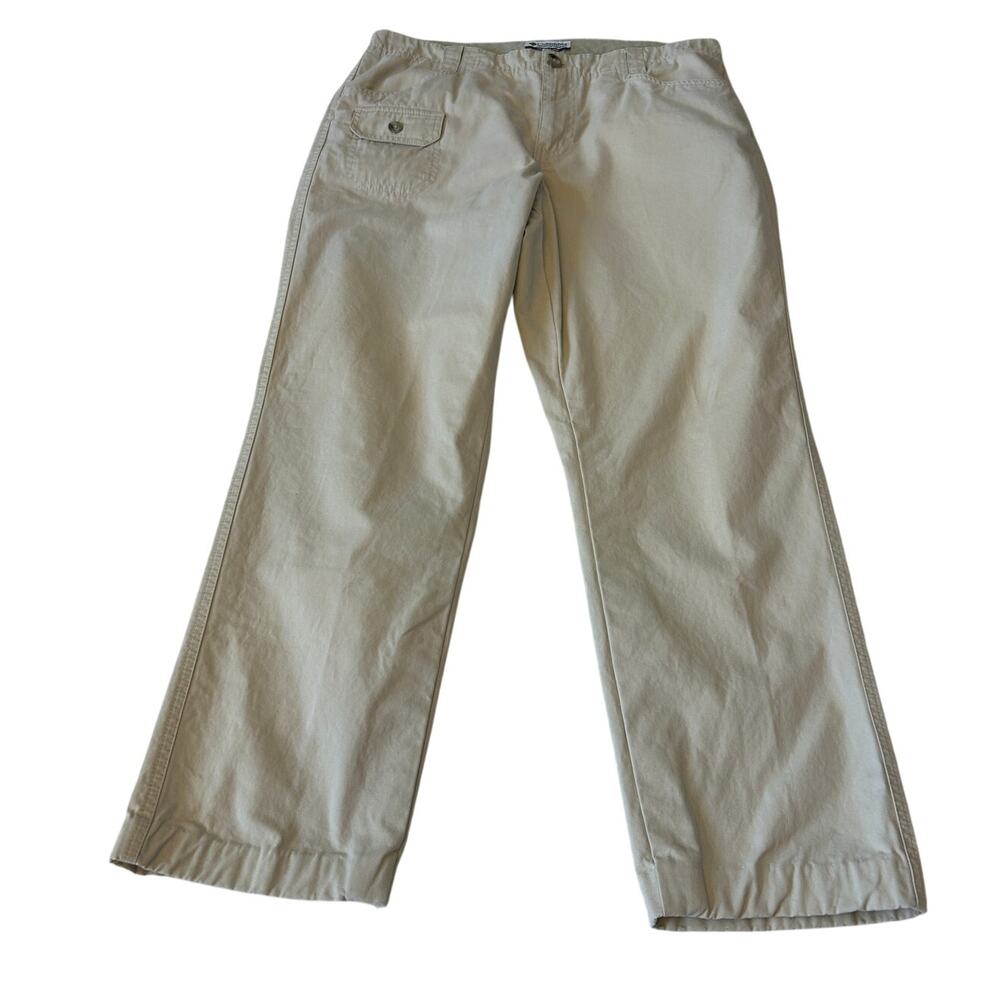 Columbia Sportswear Women's Pants Sz. 10S Beige Str. Leg Outdoor Hiking